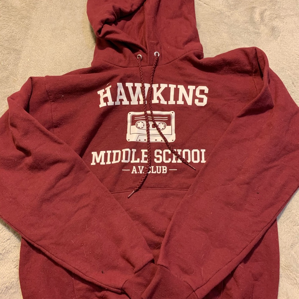 Stranger Things hawkins middle school hoodie